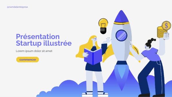 PRÉSENTATION STARTUP ILLUSTRÉE