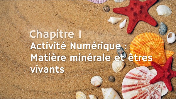 Chapitre 1 ENS Cristaux et EV - Act num | Genially