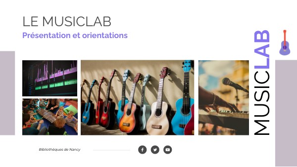 Présentation Musiclab | Genially