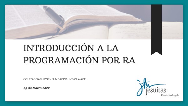 PROGRAMACIÓN POR RA | Genially