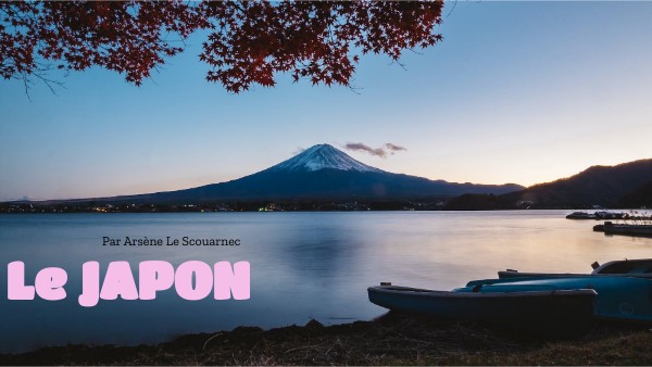 exposé JAPON | Genially