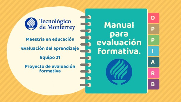 Manual para evaluación formativa | Genially