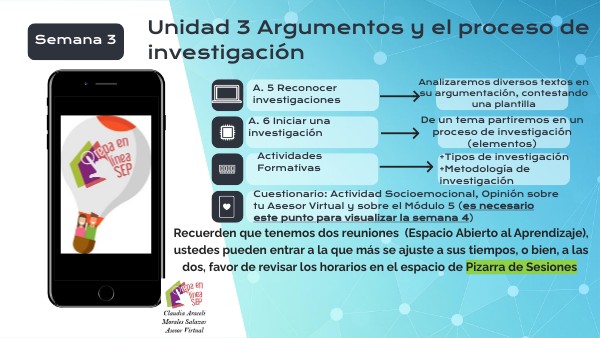 Semana 3 Módulo 5 | Genially