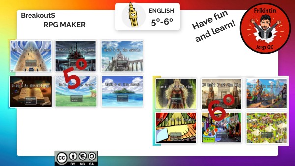 RPG MAKERS INGLÉS 5º y 6º | Genially