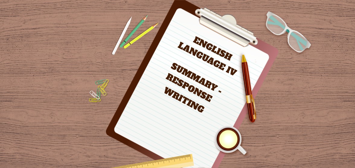 Summary Response Writing | Genially