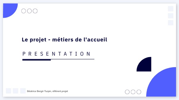 le projet d'amélioration MA | Genially