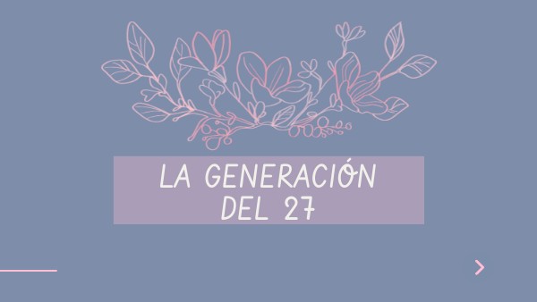 Generación del 27