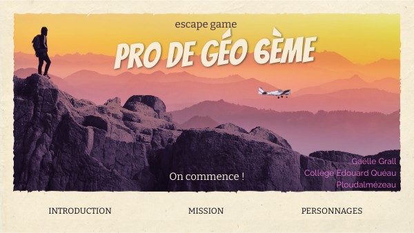 Géographie 6ème copie | Genially