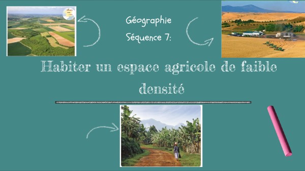 Page De Garde Agricole 6eme Habiter des espaces agricoles de faible densité | Genially