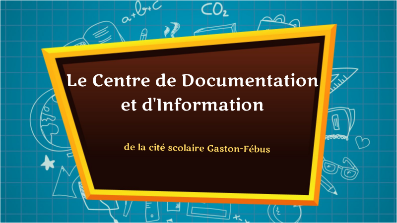 Présentation du CDI | Genially
