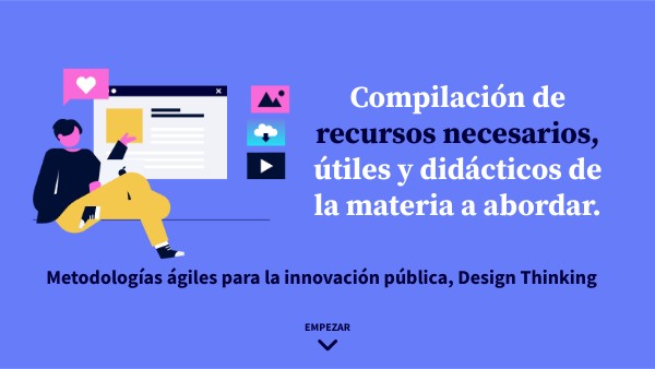 Recursos didáctico Curso Design Thinking | Genially