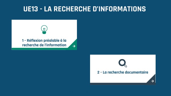 UE13-La recherche d'informations