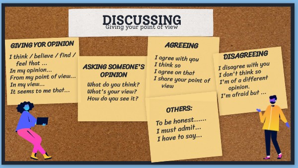 Language for discussion