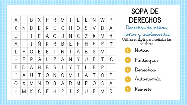 Sopa de Derechos | Genially
