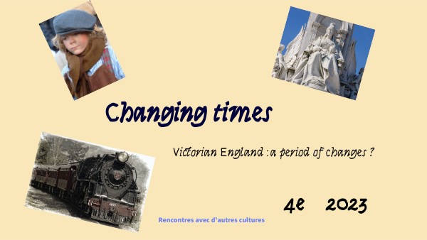 Changing times | Genially