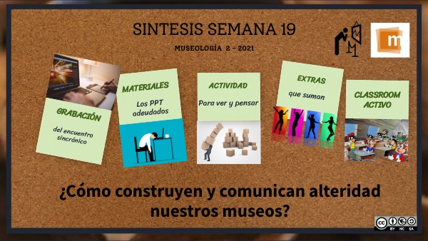 Síntesis semana 19 | Genially