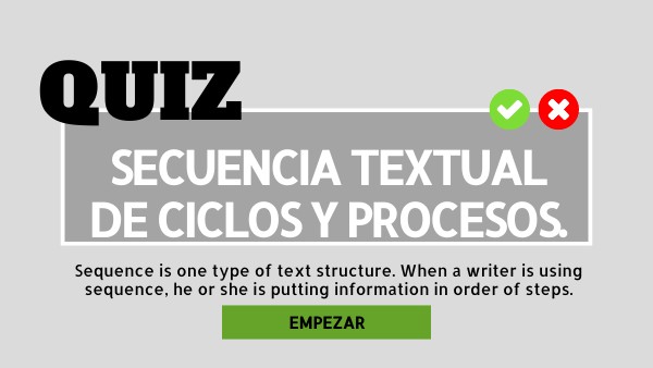 Text Structure | Genially