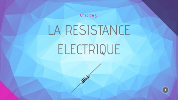 La loi d'Ohm