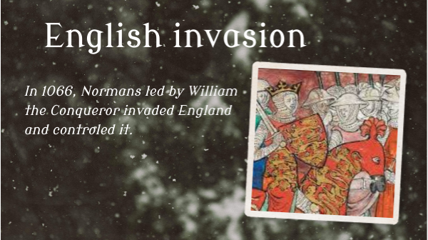 English invasion