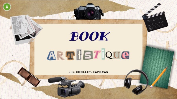 Book Artistique Lila Chollet-Capgras