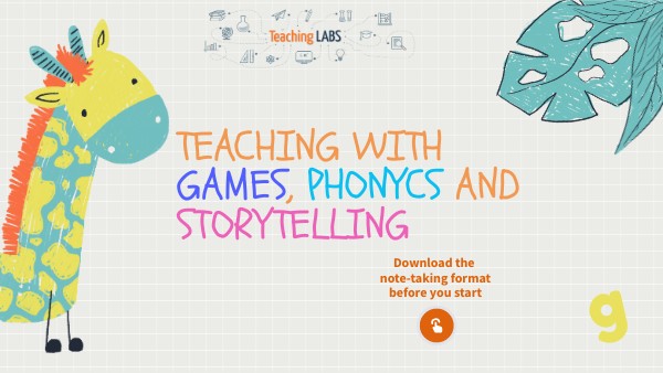 Teaching with songs, games and storytelling