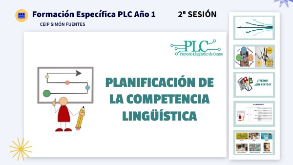 2ª SESIÓN FORMACIÓN PLC AÑO 1 | Genially