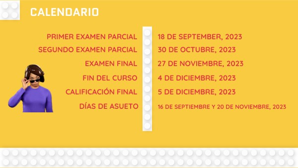 El calendario académico está segmentado por ibero