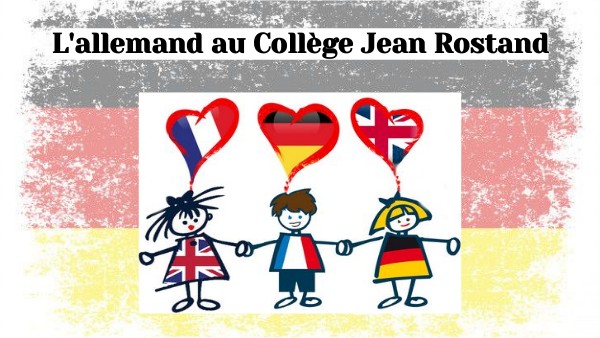 Présentation de l'allemand avec commentaires