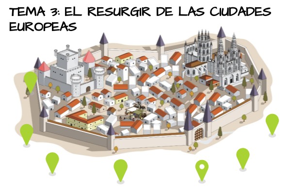 3 EL RESURGIR DE LAS CIUDADES EUROPEAS-2º ESO SANTILLANA
