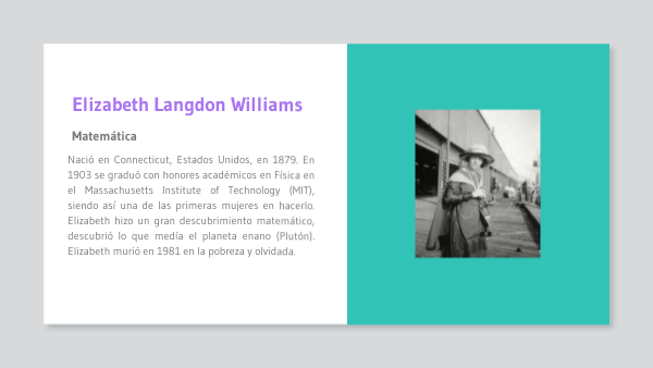 Elizabeth Langdon Williams