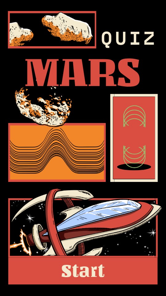Mars quiz mobile