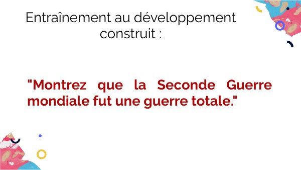 Corrigé Développement construit 1 Hist 3