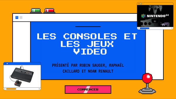 Comment Faire Un Expose Sur Les Jeu Video Exposé sur les jeux vidéos | Genially