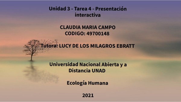 Unidad 3 - Tarea 4 - Presentación interactiva | Genially