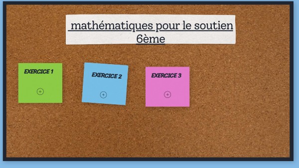 Copie - SOUTIEN 6EME 1011 | Genially