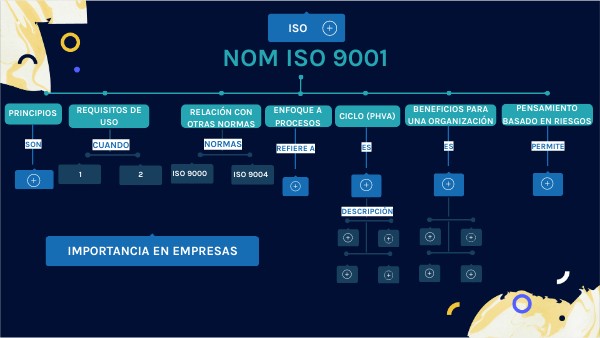 MAPA CONCEPTUAL ISO 9001