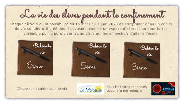 cahier de vie-confinement