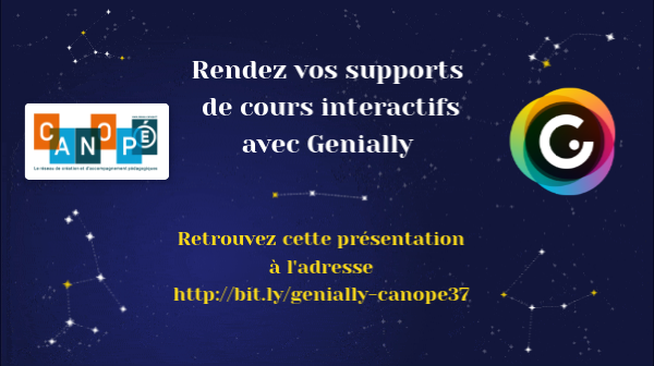 Rendez vos supports de cours interactifs avec Genially | Genially