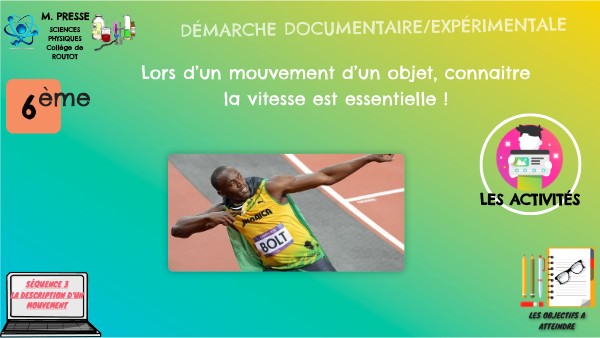 6ème_MOUVEMENT_ACTIVITÉ5_Introduction de la vitesse