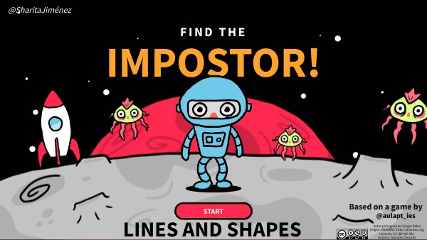 IMPOSTOR GAME LINES AND SHAPES | Genially