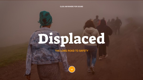 Displaced: the long road to safety