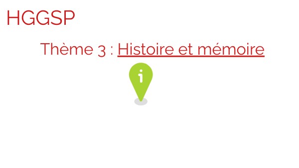 Histoire Et Mémoire Hggsp Dissertation Corrigé