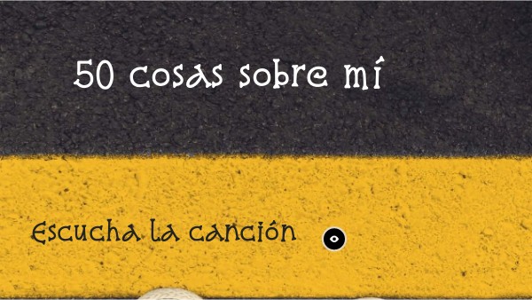 50 cosas sobre mí David rees