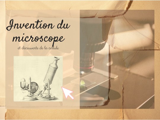 1ES - L'histoire de la découverte du miscroscope | Genially