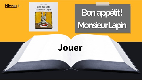 Bon appétit! Monsieur Lapin N1
