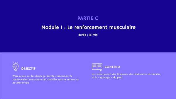 Partie C - Module 1