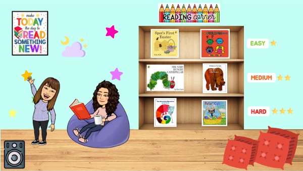 READING CORNER - spring break
