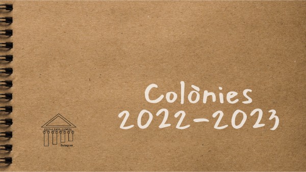 Colònies 22 23 Mitjà Genially