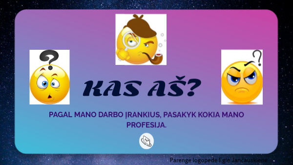 Kas aš?
