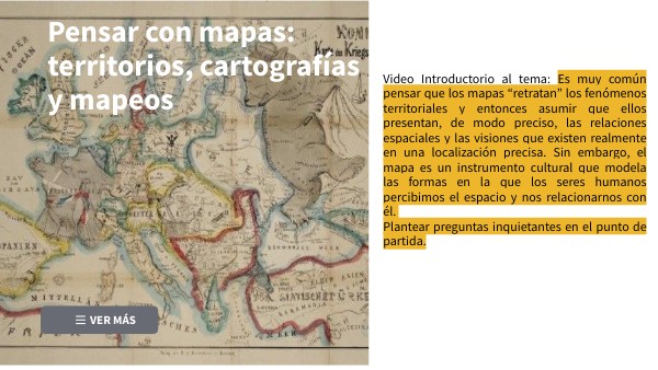 Módulo mapas